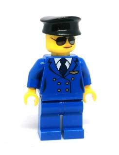 LH4488 LEGO HRANÁ MINIFIGURKA ŽENA PILOTKA