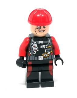 LH4496 LEGO HRANÁ MINIFIGURKA KLUK ZÁVODNÍK FERRARI