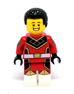 LH4534 LEGO HRANÁ MINIFIGURKA MUŽ ČERVENÝ KOSTÝM