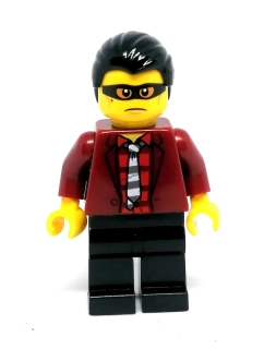 LH4536 LEGO HRANÁ MINIFIGURKA MUŽ OBRNĚNÝ OBLEK