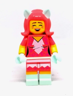 LH4583 LEGO HRANÁ MINIFIGURKA ŽENA KOČIČÍ KOSTÝM