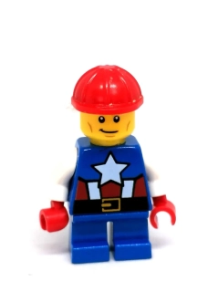 LH4596 LEGO HRANÁ MINIFIGURKA KLUK TRIKO KAPITÁN AMERIKA