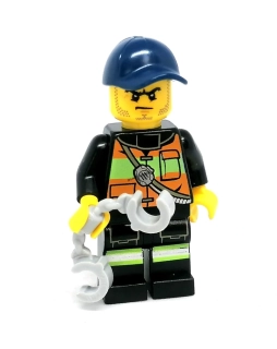 Lh4608 LEGO HRANÁ MINIFIGURKA DALNIČNÍ POLICIE