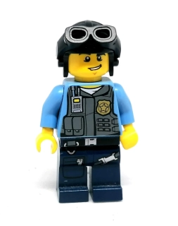 Lh4622 LEGO HRANÁ MINIFIGURKA POLICISTA HELMA