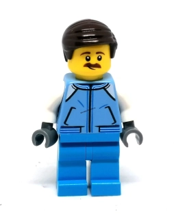 Lh4627 LEGO HRANÁ MINIFIGURKA MUŽ S KNÍRKEM