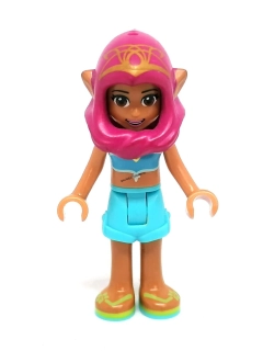 Lh4636 LEGO HRANÁ MINIFIGURKA FRIENDS DÍVKA S TURBANEM