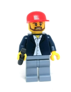 Lh4663 LEGO HRANÁ MINIFIGURKA MUŽ INSTALATÉR