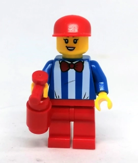 Lh4671 LEGO HRANÁ MINIFIGURKA ŽENA OBSLUHA RESTAURACE