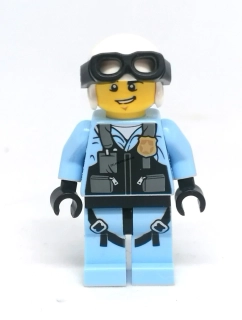 Lh4689 LEGO HRANÁ MINIFIGURKA POLICISTA ZÁSAHOVÁ JEDNOTKA