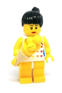 Lh4709 LEGO HRANÁ MINIFIGURKA ŽENA V PLAVKÁCH ZMRZLINA