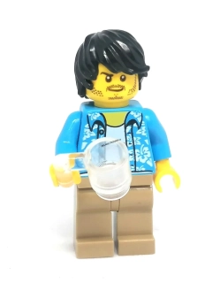 Lh4713 LEGO HRANÁ MINIFIGURKA MUŽ S HRNKEM