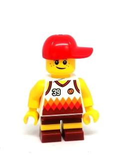 Lh4728 LEGO HRANÁ MINIFIGURKA KLUK BASKETBALISTA