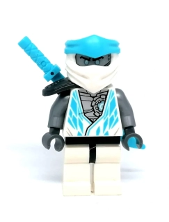 LN2469 LEGO NOVÁ MINIFIGURKA NINJAGO BÍLO MODRÝ NINJA