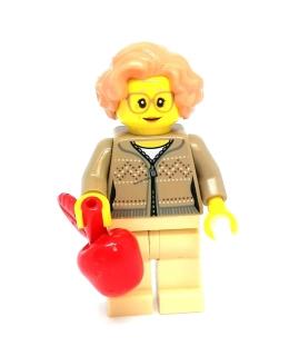 LN2608 LEGO NOVÁ MINIFIGURKA CITY BABIČKA S JABLKEM