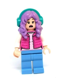 LN2609 LEGO NOVÁ MINIFIGURKA CITY DÍVKA FIALOVÉ VLASY