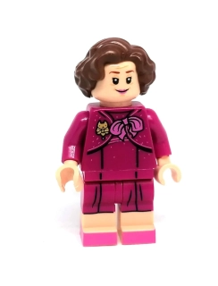 Lh4742 LEGO HRANÁ MINIFIGURKA ŽENA V RŮŽOVÉM