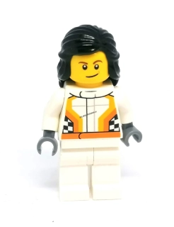 Lh4744 LEGO HRANÁ MINIFIGURKA ŽENA KOSMONAUTKA