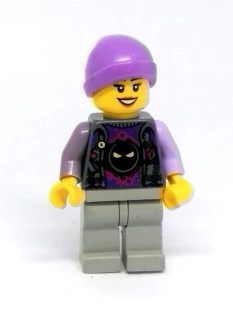 Lh4778 LEGO HRANÁ MINIFIGURKA DÍVKA V ČEPICI