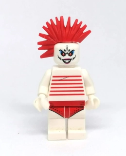 Lh4790 LEGO HRANÁ MINIFIGURKA ČERVENÉ ČÍRO