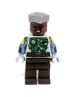 Lh4797 LEGO HRANÁ MINIFIGURKA VESMÍR STŘÍBRNÉ VLASY