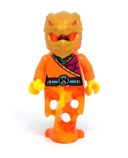 LN2658 LEGO NOVÁ MINIFIGURKA NINJAGO ORANŽOVÝ NINJA NOHY DUCH