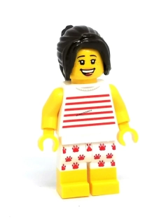 LN2675 LEGO NOVÁ MINIFIGURKA CITY ŽENA V KRAŤASECH