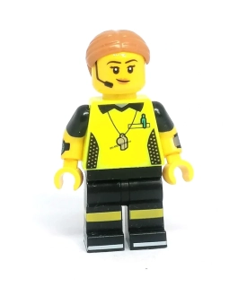 LN2678 LEGO NOVÁ MINIFIGURKA CITY ŽENA FOTBALOVÁ ROZHODČÍ