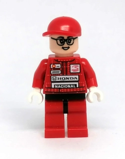 LN2690 LEGO NOVÁ MINIFIGURKA CITY ŘIDIČ HONDA