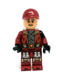LH4830 LEGO HRANÁ MINIFIGURKA CITY MUŽ VE VÍNOVÉM