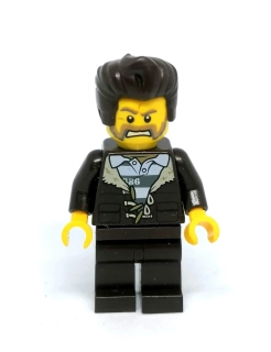 LH4837 LEGO HRANÁ MINIFIGURKA MUŽ V HNĚDÉM LUPIČ PADOUCH