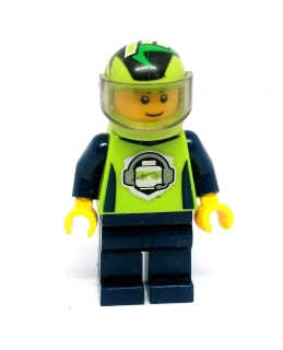 LH4844 LEGO HRANÁ MINIFIGURKA MUŽ MOTORKÁŘ