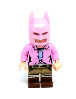 LH4849 LEGO HRANÁ MINIFIGURKA MUŽ RŮŽOVÝ BATMAN