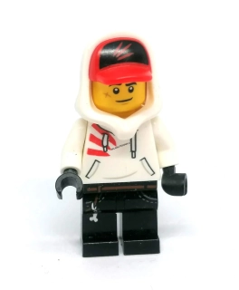 LH4864 LEGO HRANÁ MINIFIGURKA MUŽ V KAPUCI