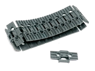 LH2154 LEGO HRANÝ TECHNIC PÁS Z 20 VELKÝCH DÍLKŮ ŠEDÝ