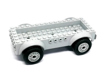 LH2877 LEGO HRANÝ VELKÝ ŠEDÝ PODVOZEK 4 KOLA