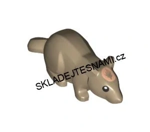 X451 LEGO HRANÝ POTKAN KRYSA SE ZNAČKOU NA ČELE
