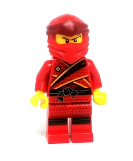 LH4881 LEGO HRANÁ MINIFIGURKA NINJA ČERVENÉ KIMONO