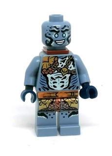 LH4892 LEGO HRANÁ MINIFIGURKA ŠEDÁ POSTAVA