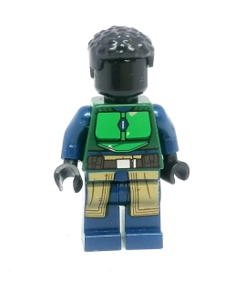 LH4894 LEGO HRANÁ MINIFIGURKA ČERNÝ ROBOT
