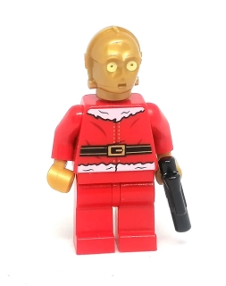 LH4904 LEGO HRANÁ MINIFIGURKA C3-P0 SANTA