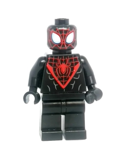 LH4908 LEGO HRANÁ MINIFIGURKA SPIDERMAN ČERNÝ