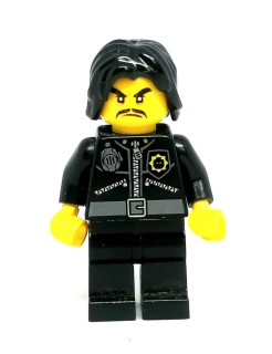 LH4919 LEGO HRANÁ MINIFIGURKA POLICISTKA MODRÁ ČEPICE