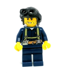 LH4926 LEGO HRANÁ MINIFIGURKA DĚLNÍK S HELMOU