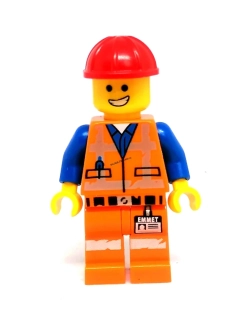 LH4931 LEGO HRANÁ MINIFIGURKA DĚLNÍK ORANŽOVÝ