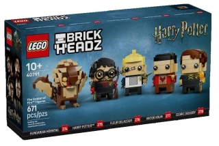 40791 LEGO BRICK HEADZ HARRY POTTER FIGURKY OHNIVÝ POHÁR