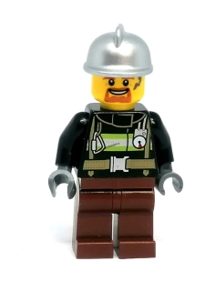LH4987 LEGO HRANÁ MINIFIGURKA HASIČ