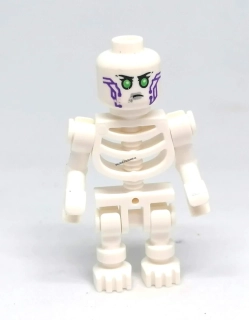 LH5036 LEGO HRANÁ MINIFIGURKA BÍLÝ KOSTLIVEC