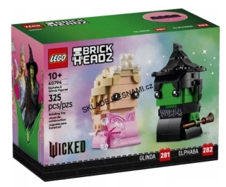 40794 LEGO BRICK HEADZ ELPHABA A GLINDA