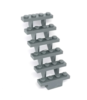 LH2934 LEGO HRANÉ SCHODY ŠEDÉ