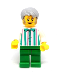LH5043 LEGO HRANÁ MINIFIGURKA DĚDA V PYŽAMU